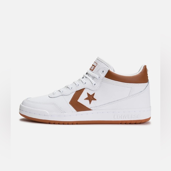 Converse Other - NEW IN BOX Converse Fastbreak PRO MID Men's White and Brown Sneakers